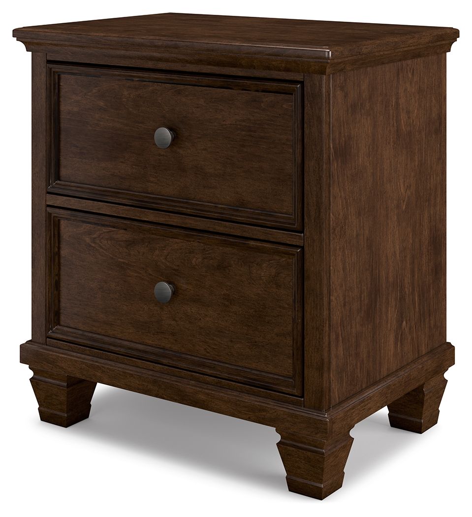 Danabrin - Two Drawer Nightstand - Brown by Ashley – view 3