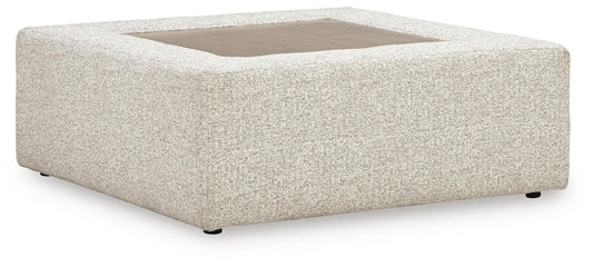 Ashbourne Estate - Oversized Accent Ottoman - Snowstone by Ashley – Accent Ottomans