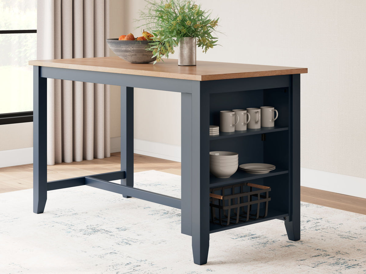Gesthaven - Rectangular Dining Room Counter Table by Ashley – view 9