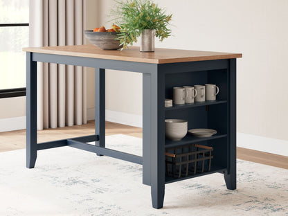 Gesthaven - Rectangular Dining Room Counter Table by Ashley – view 9