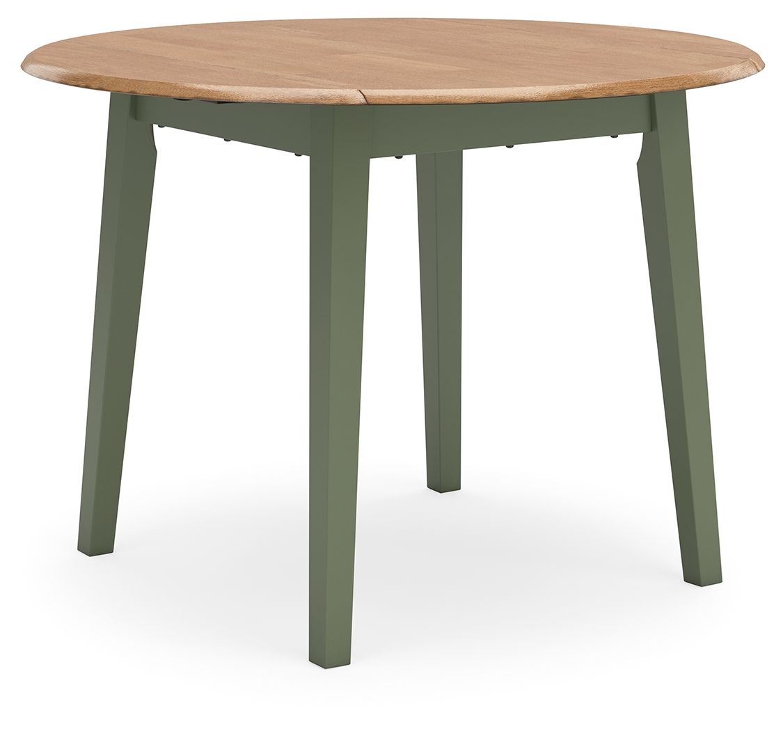 Gesthaven - Round Dining Room Drop Leaf Table by Ashley – view 3