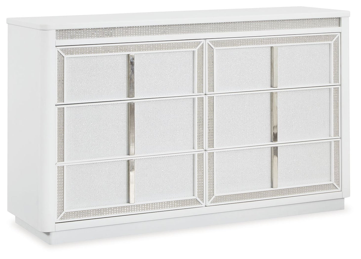 Chalanna - Dresser - White by Ashley – Dressers