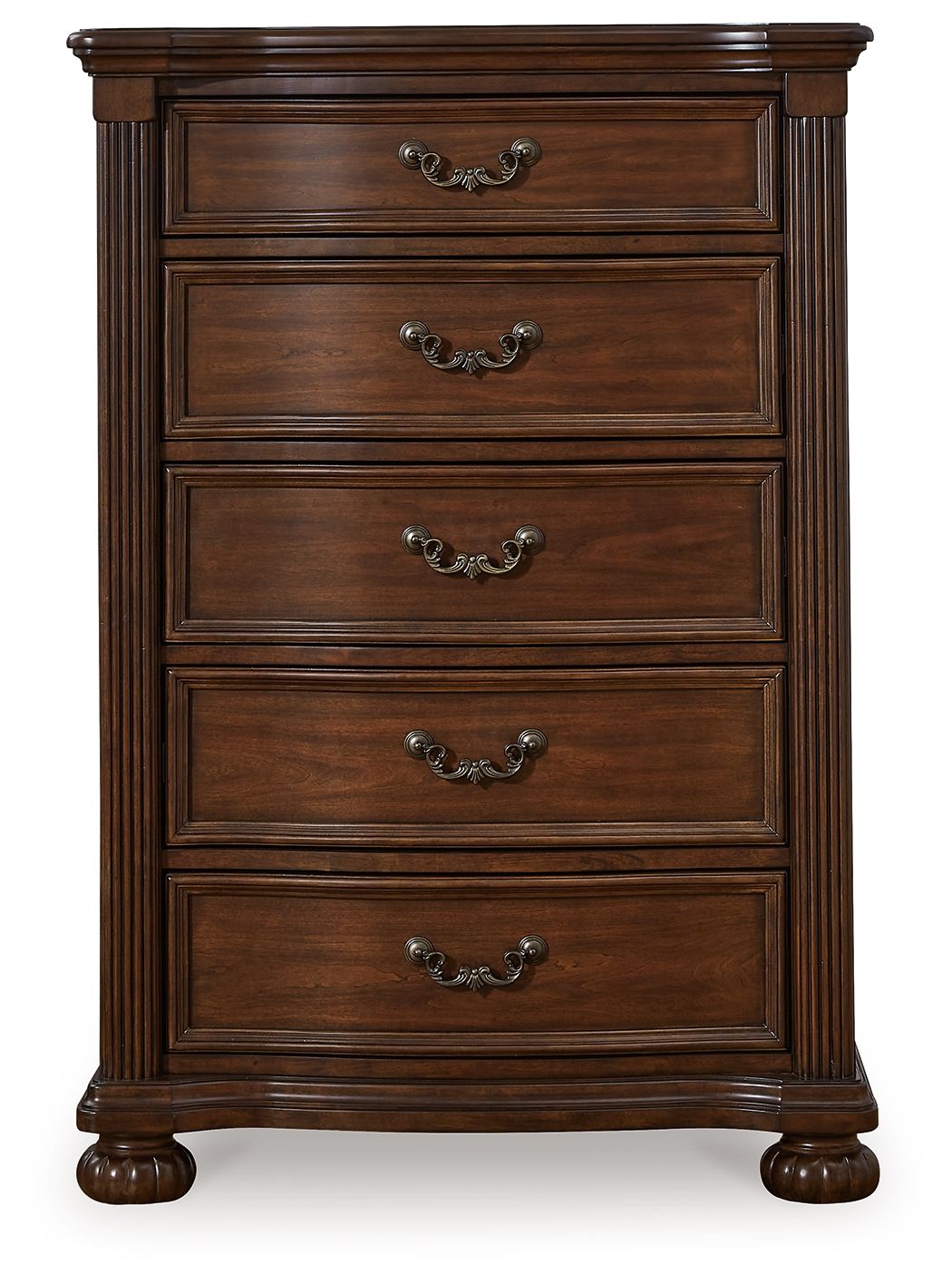 Lavinton - Five Drawer Chest - Brown by Ashley – view 2