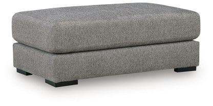 Creston Heights - Oversized Accent Ottoman - Smolder by Ashley – Accent Ottomans