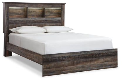 Drystan - Panel Bookcase Bed by Ashley – Panel Beds