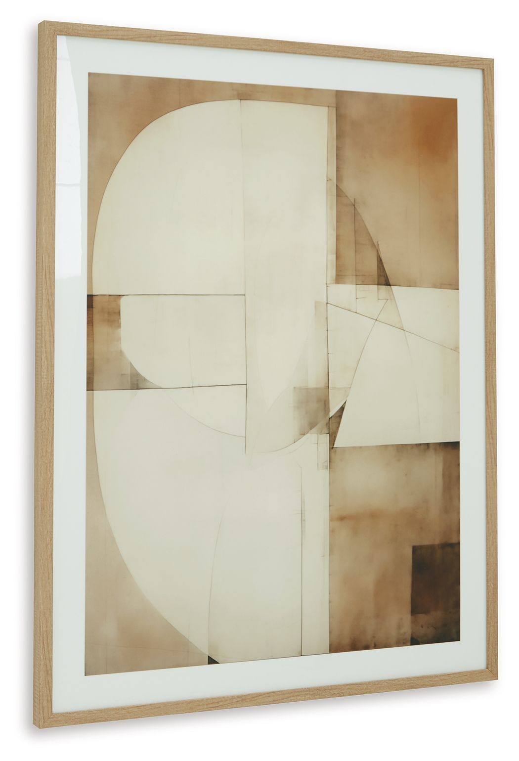 Corlain - Wall Art - Brown / Tan / White by Ashley – view 2
