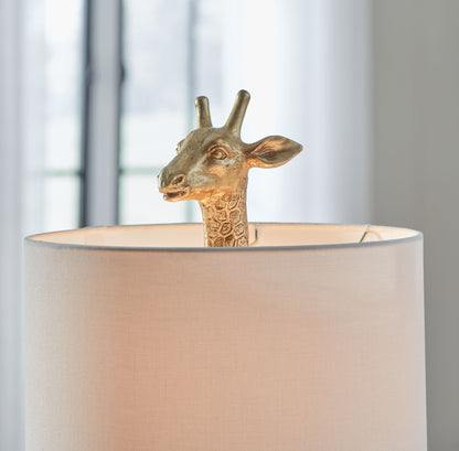 Ferrison - Poly Table Lamp - Gold Finish by Ashley – view 2