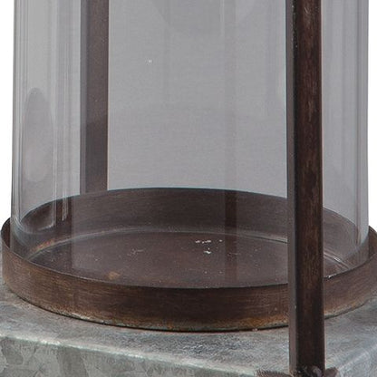 Diedrick - Indoor/Outdoor Lantern Set (Set of 2) - Gray / Black by Ashley – view 2