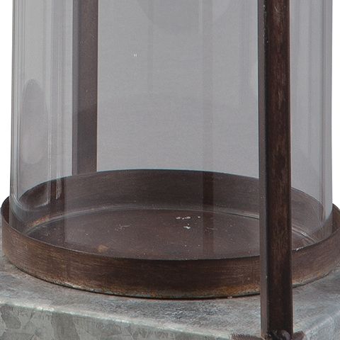 Diedrick - Indoor/Outdoor Lantern Set (Set of 2) - Gray / Black by Ashley – view 2
