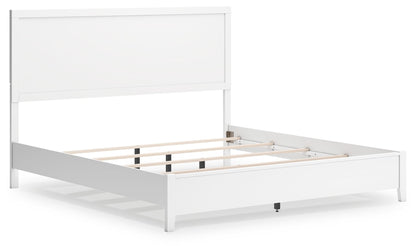 Binterglen - King Panel Bed - White – view 2