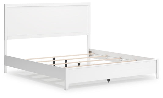 Binterglen - King Panel Bed - White – view 2