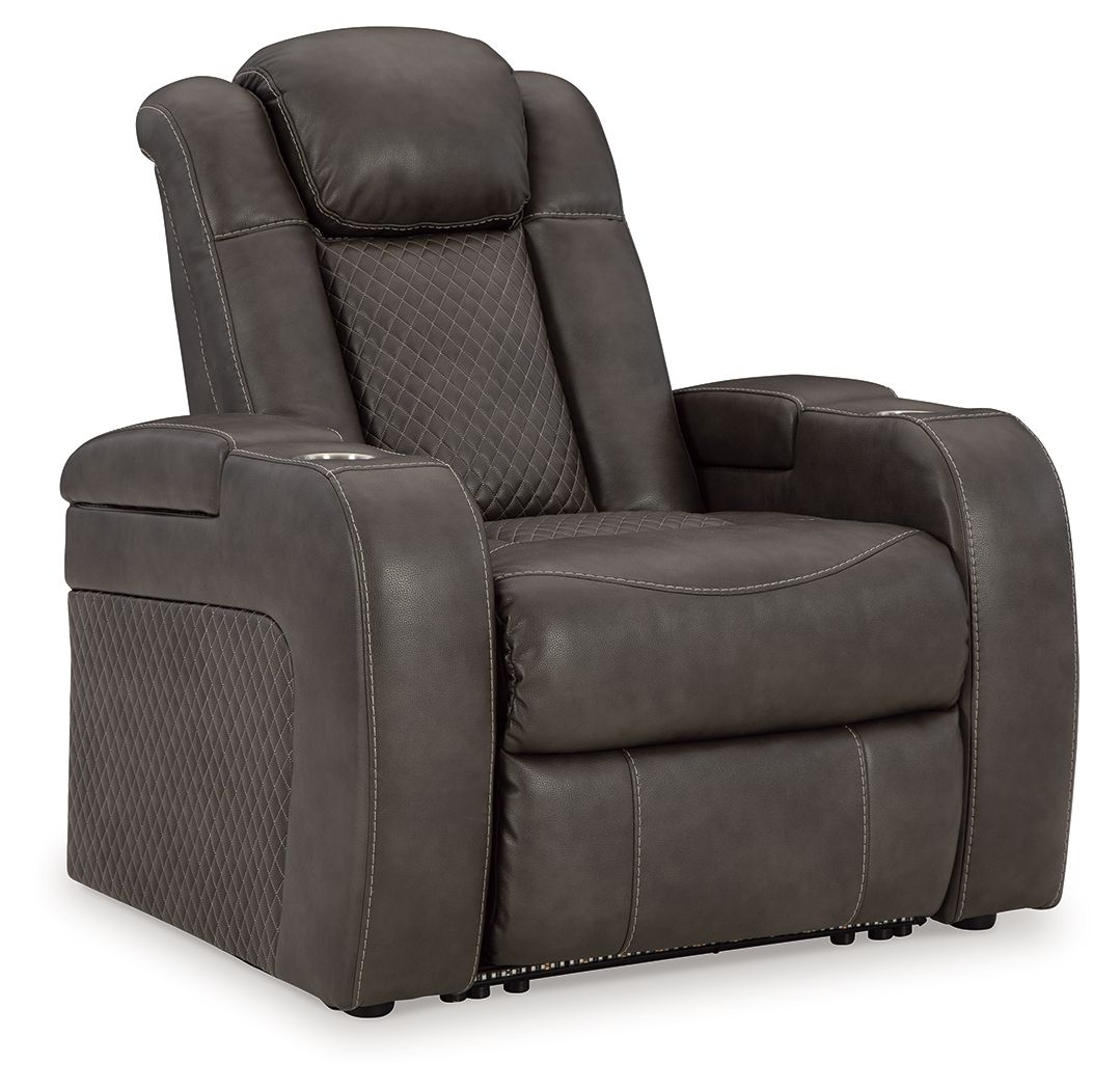 Fyne-dyme - Power Recliner/Adj Headrest by Ashley – Reclining Chairs