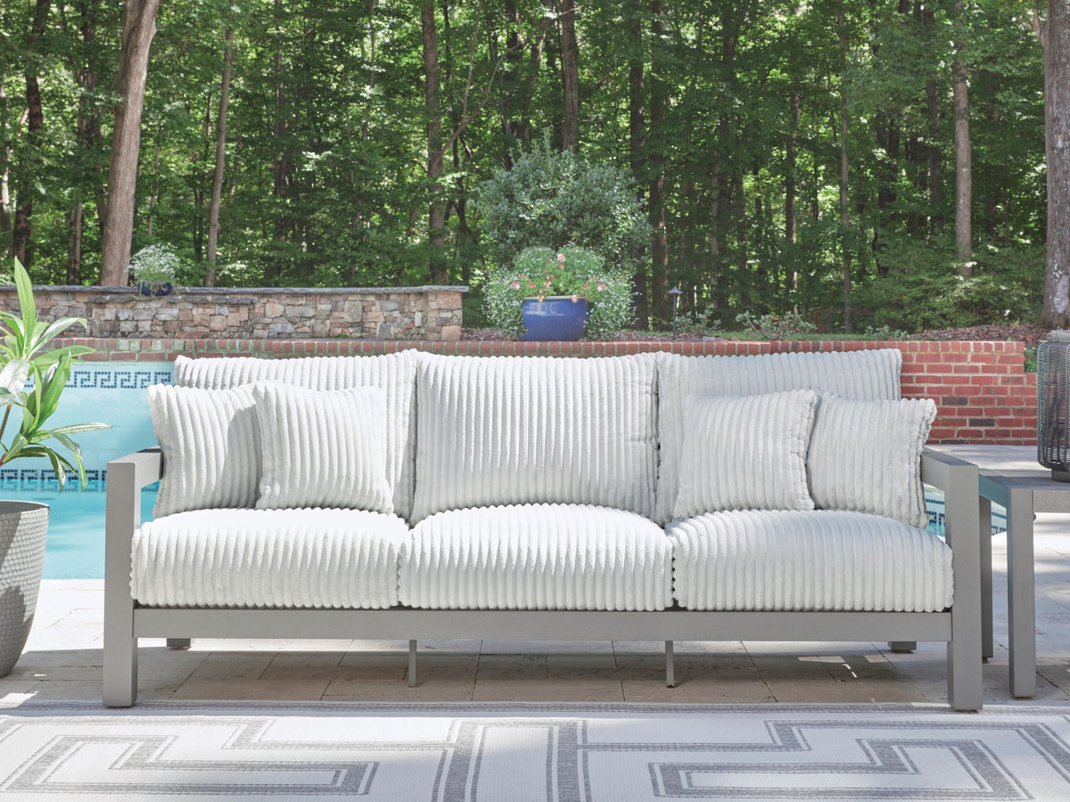 Hurley Park - Sofa With Cushion - Gray by Ashley – view 2