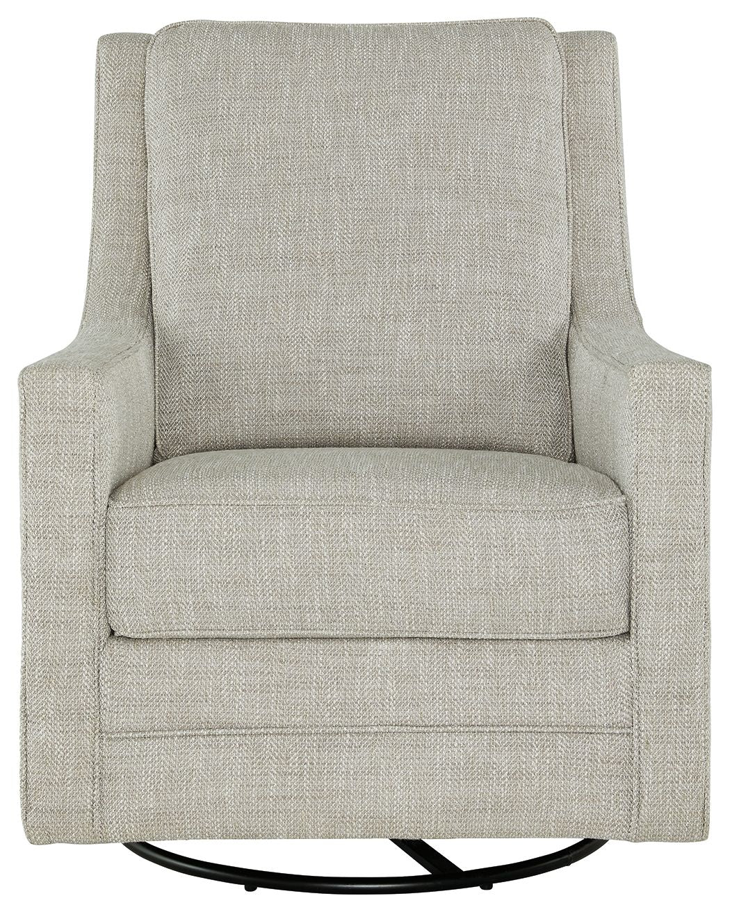 Kambria - Swivel Glider Accent Chair - Fog by Ashley – view 2