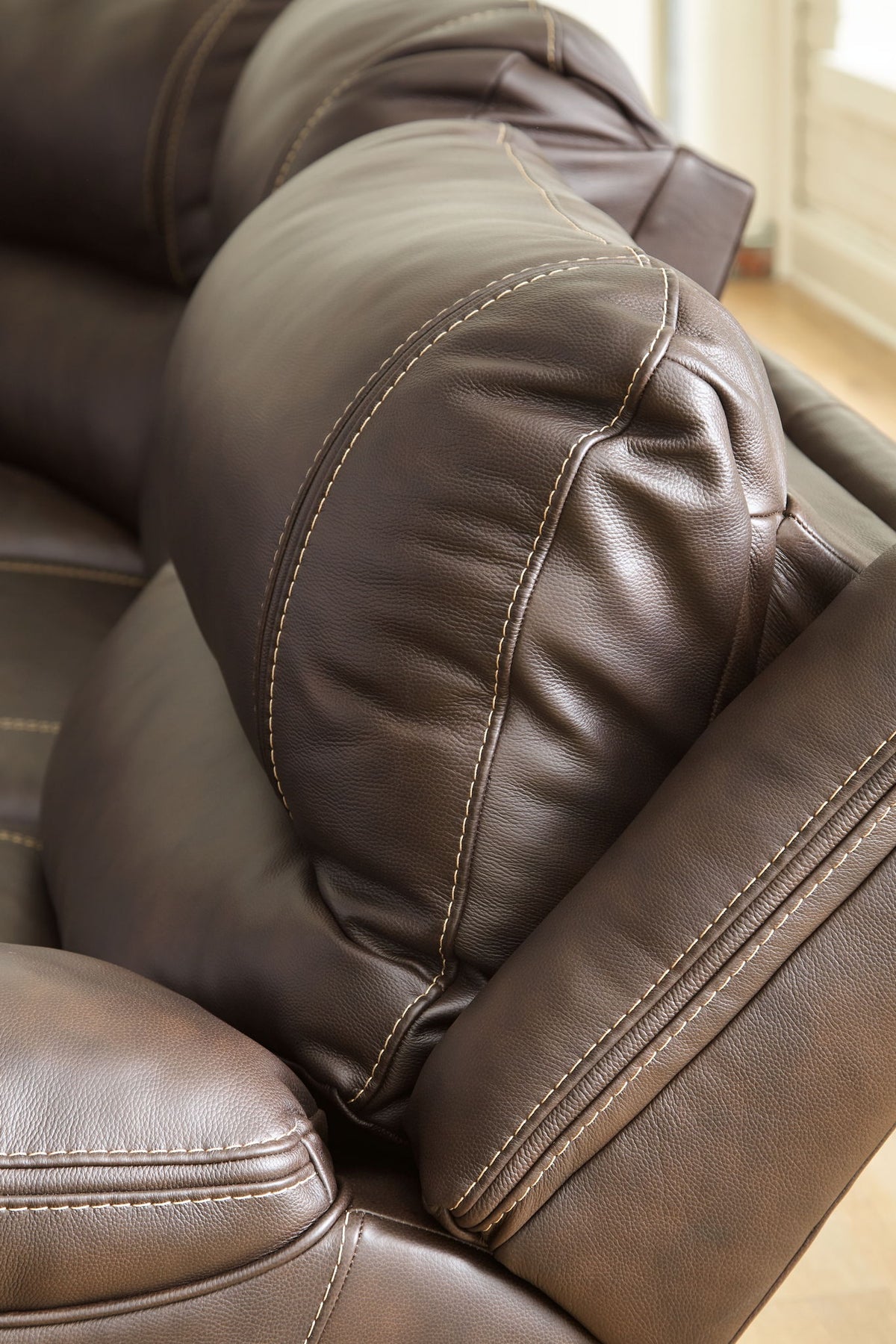 Dunleith - 7 Piece Power Reclining Sectional by Ashley – view 4