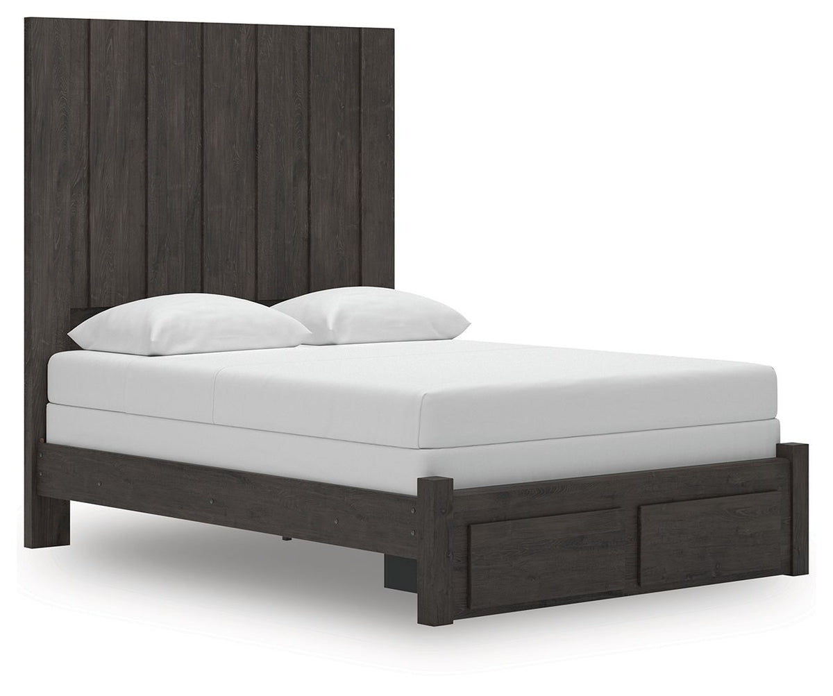 Fraluna - Panel Storage Bed by Ashley – Storage Beds
