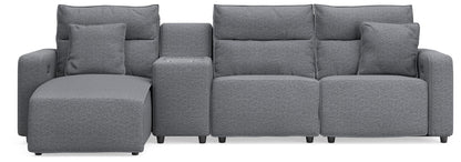 Modmax II - 4 Piece Reclining Sectional by Ashley – view 2