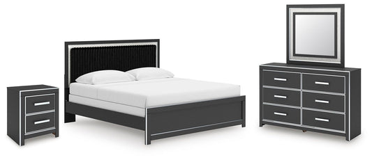 Zuraleus - Panel Bedroom Set – 4 Piece Bedroom Sets