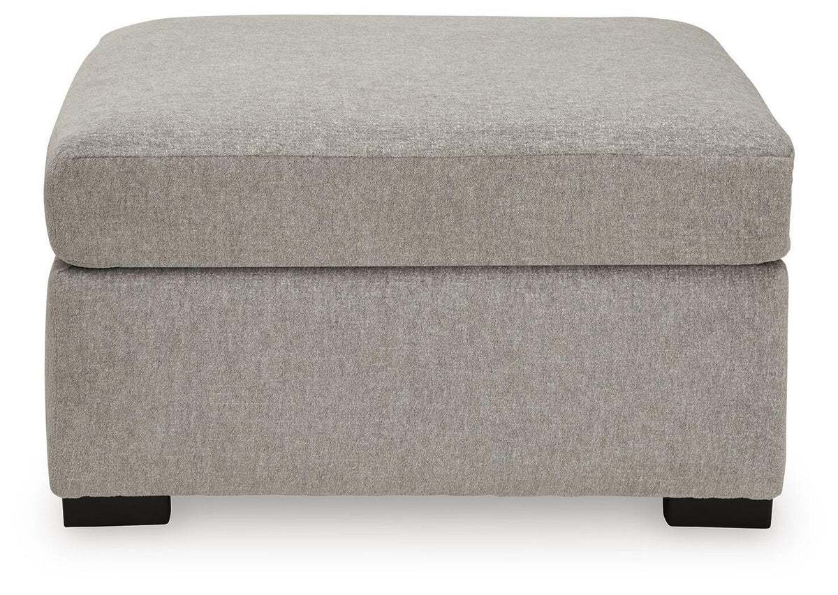 ModMax Luxe - Oversized Accent Ottoman - Flint – view 2