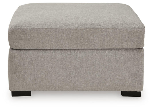 ModMax Luxe - Oversized Accent Ottoman - Flint – view 2