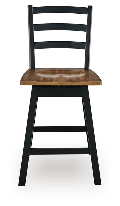 Wildenauer - Swivel Stool (Set of 2) by Ashley – view 5