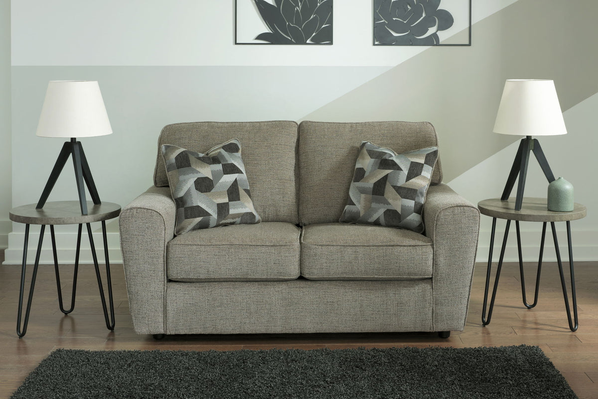 Cascilla - Loveseat - Pewter by Ashley – view 3