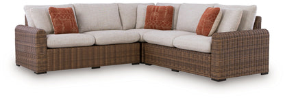 Dolan Creek - Outdoor Sectional by Ashley – Stationary Sectionals