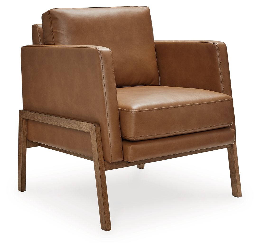 Numund - Accent Chair - Caramel by Ashley – Accent Chairs