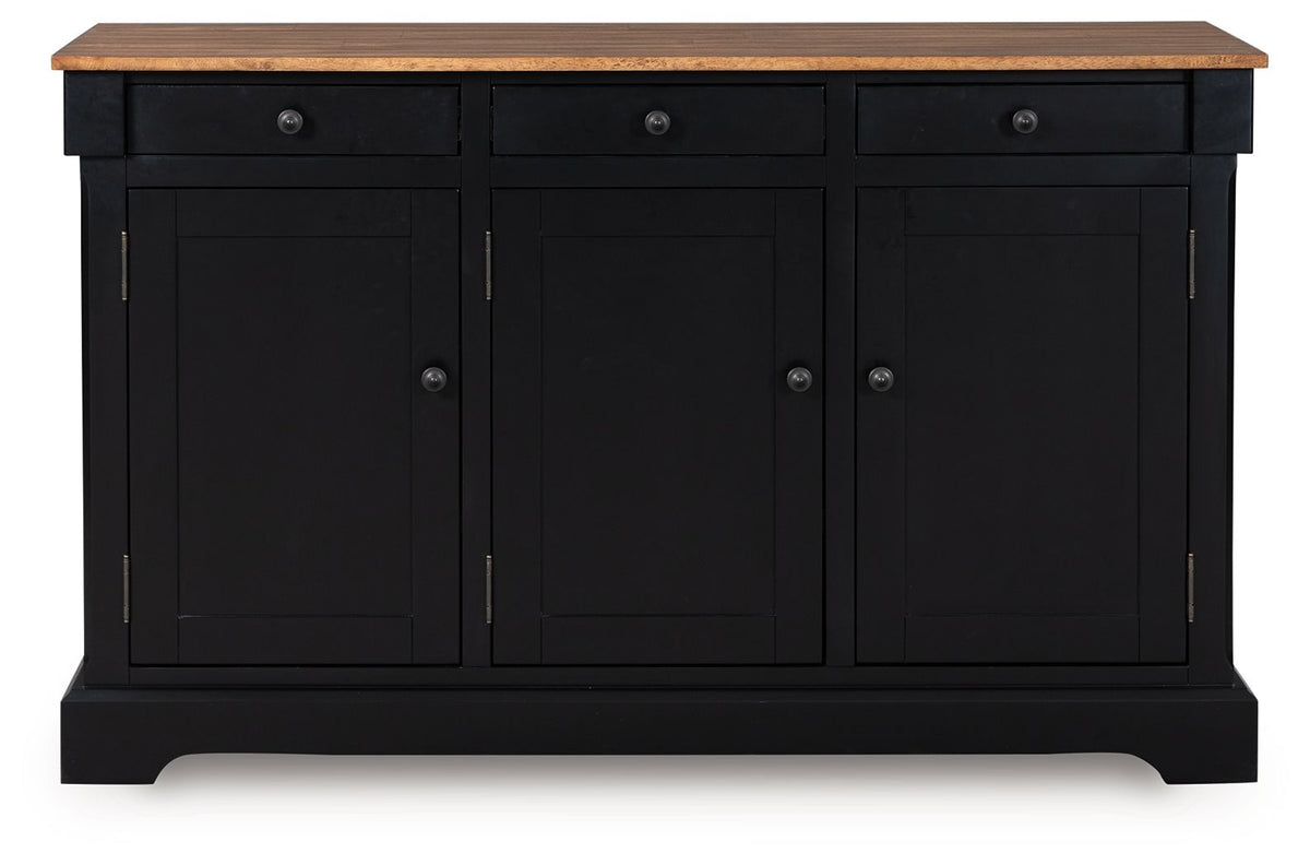 Wildenauer - Dining Room Buffet - Brown / Black by Ashley – view 2
