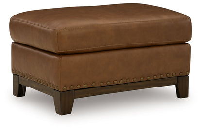 Saonara - Ottoman - Amber by Ashley – Upholstered Ottomans