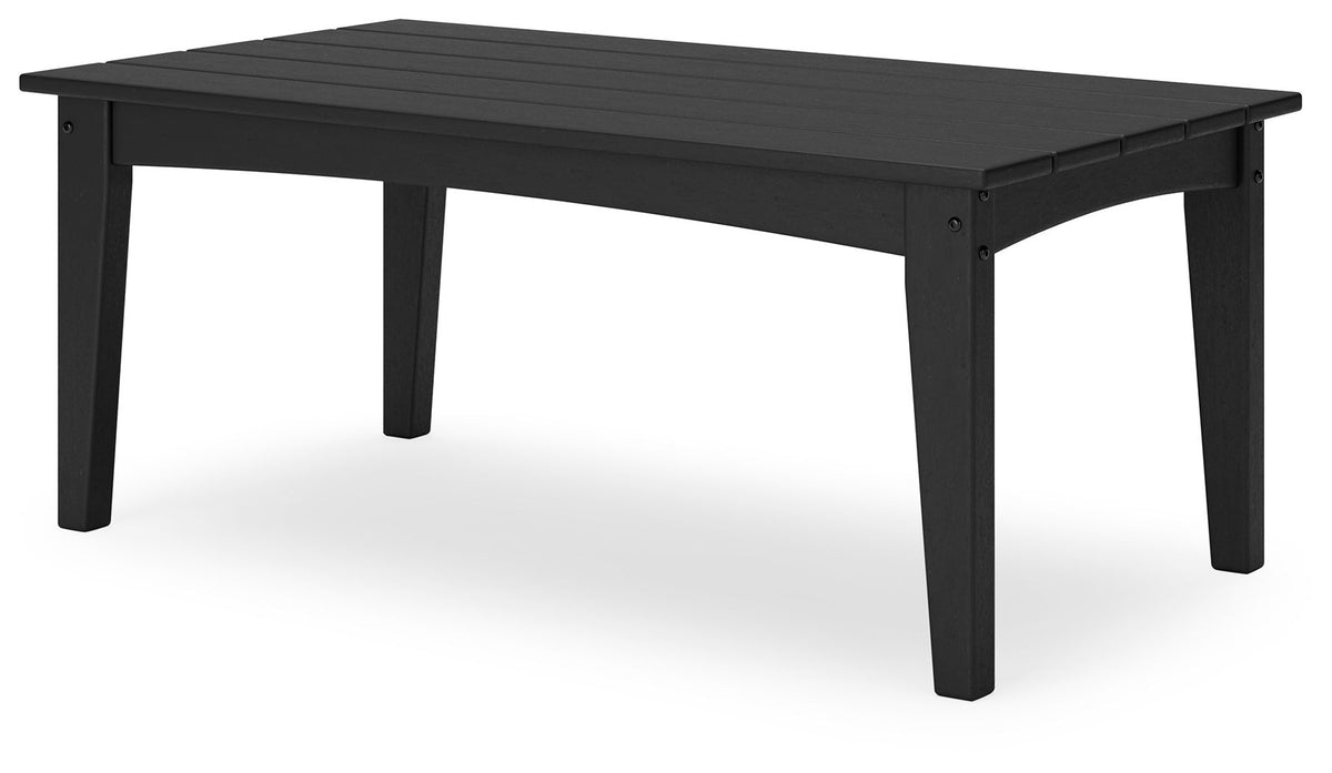 Hyland Wave - Rectangular Cocktail Table by Ashley – view 4