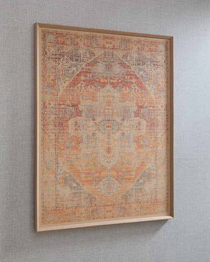 Kerrickson - Wall Art - Red / Orange / Blue by Ashley – view 3