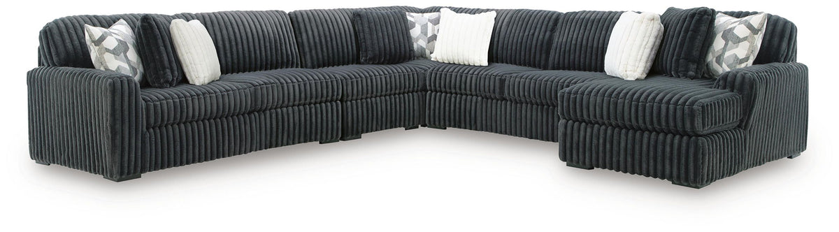 Midnight-Madness - 5 Piece Sectional by Ashley – view 3