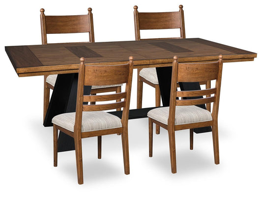 Greddinton - Extension Dining Table Set – view 2
