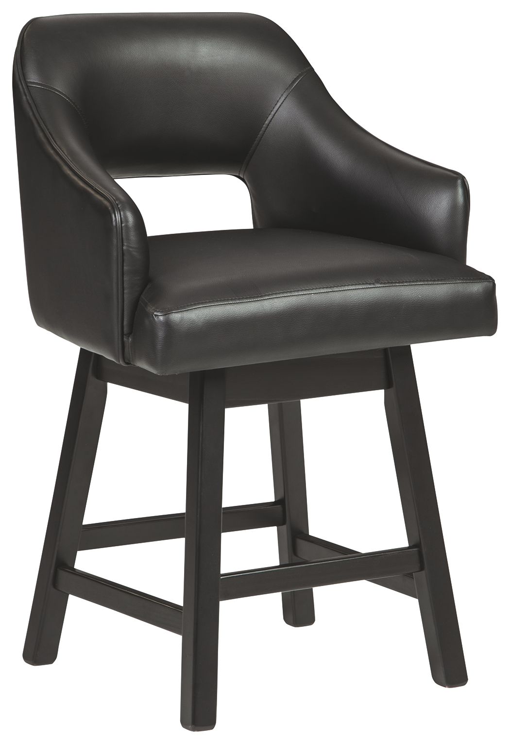 Tallenger - Upholstered Swivel Barstool (Set of 2) by Ashley – view 6