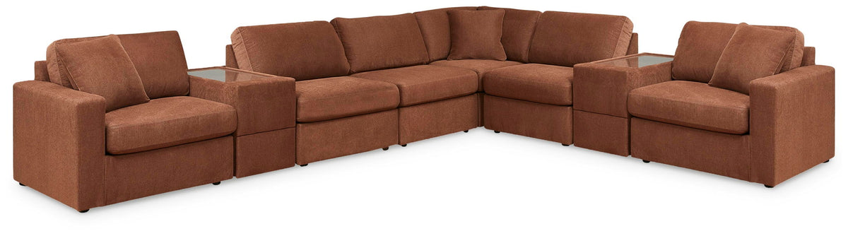 Modmax - 8 Piece Sectional by Ashley – Stationary Sectionals