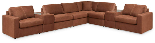 Modmax - 8 Piece Sectional by Ashley – Stationary Sectionals