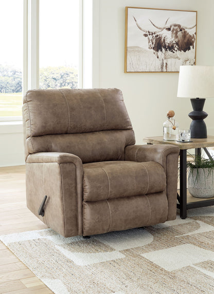 Navi - Rocker Recliner - Fossil by Ashley – view 2