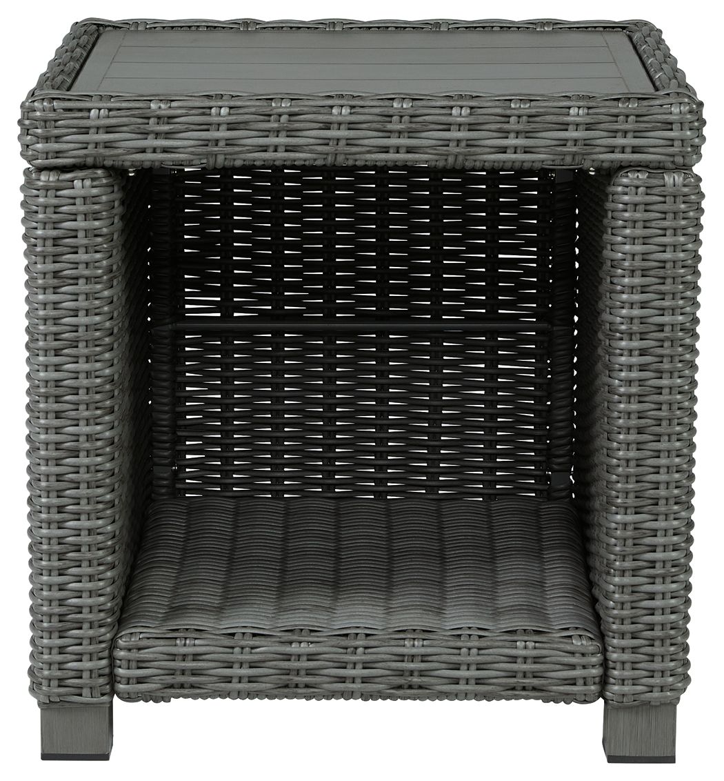 Elite Park - Square End Table - Gray by Ashley – view 2