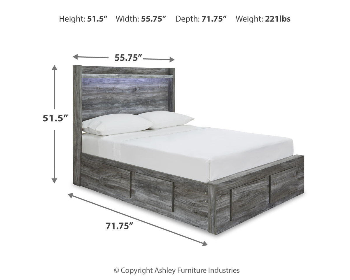 Baystorm - Panel Bed by Ashley – view 17