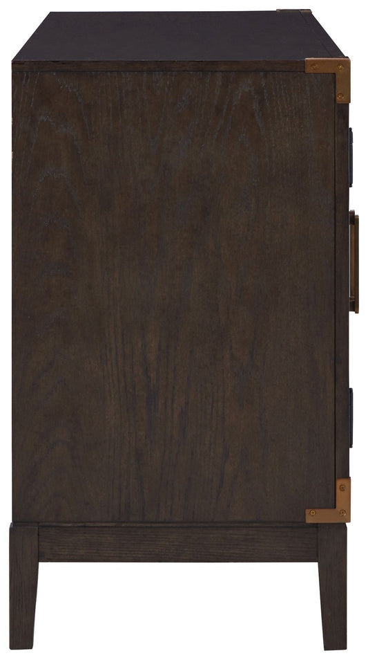 Burkhaus - Dining Room Server - Dark Brown by Ashley – view 2