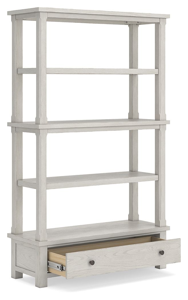 Robbinsdale - Bookcase - Antique White by Ashley – view 3