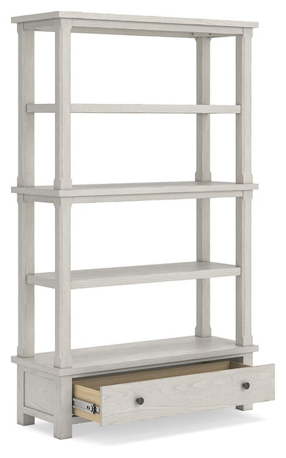 Robbinsdale - Bookcase - Antique White by Ashley – view 3