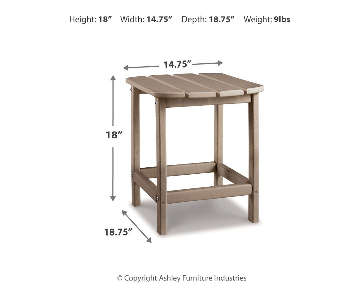 Sundown Treasure - Outdoor End Table by Ashley – view 6