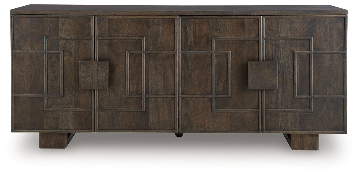 Cato - Accent Cabinet - Dark Brown by Ashley – view 3