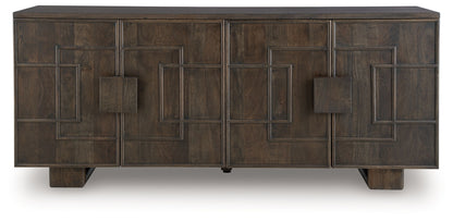 Cato - Accent Cabinet - Dark Brown by Ashley – view 3