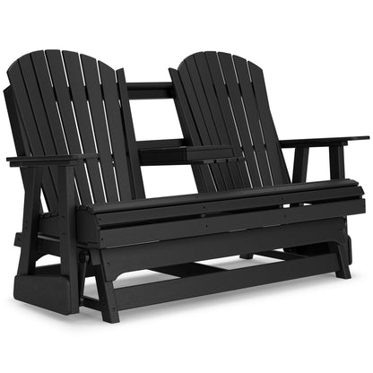 Hyland Wave - Glider Loveseat by Ashley – view 5