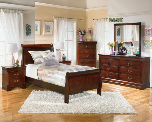 Alisdair - Sleigh Bed Set by Ashley – 5 Piece Bedroom Sets