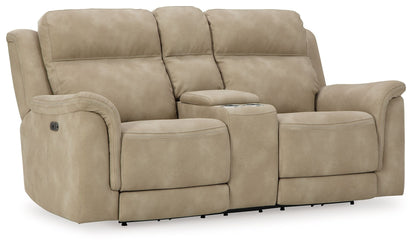 Next-Gen Durapella - Reclining Power Loveseat With Console by Ashley – view 2