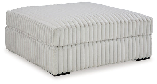 Stupendous - Oversized Accent Ottoman - Alloy by Ashley – Accent Ottomans